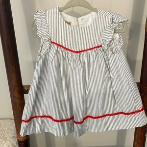 Poops & Julie toddler striped dress